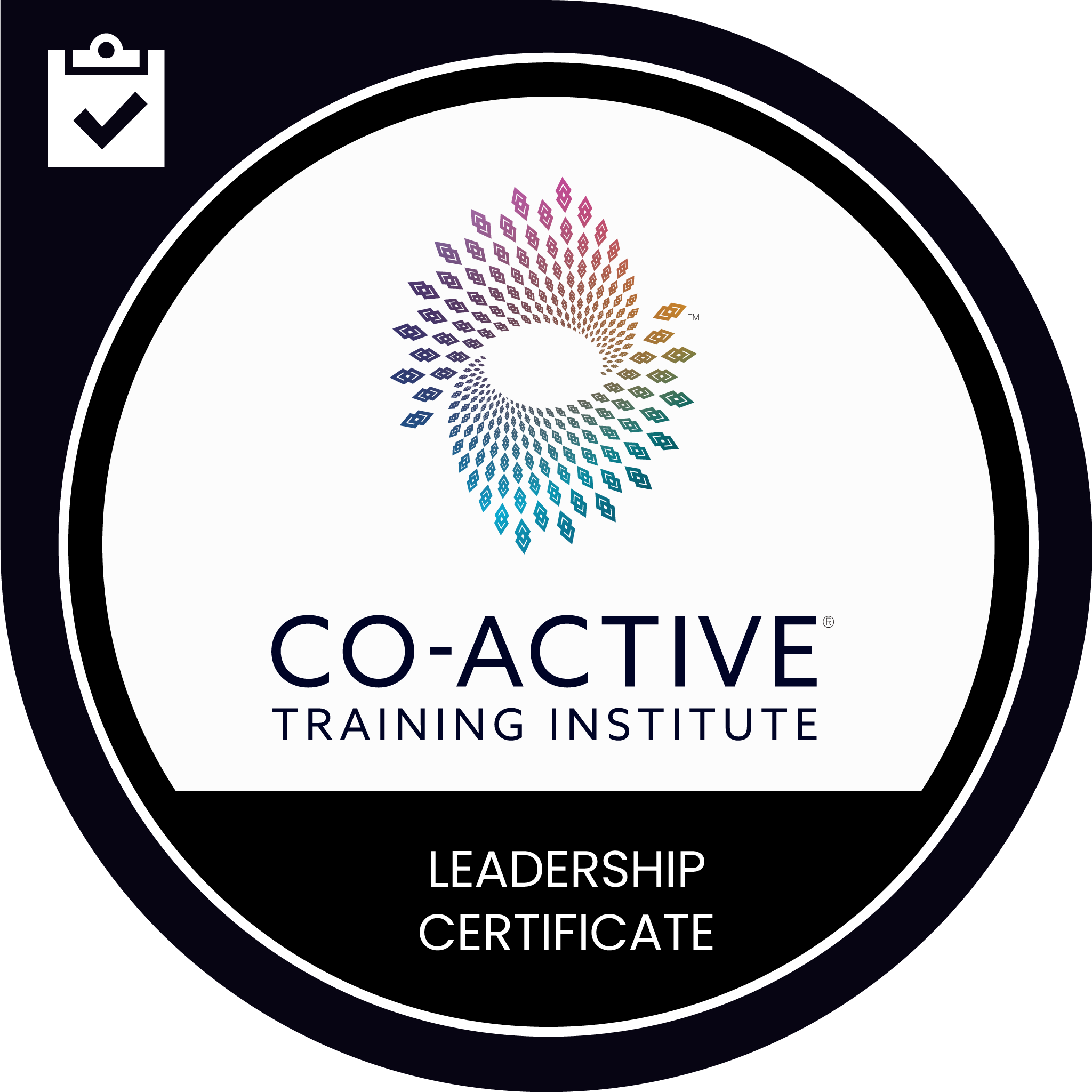certificate of co active leadership